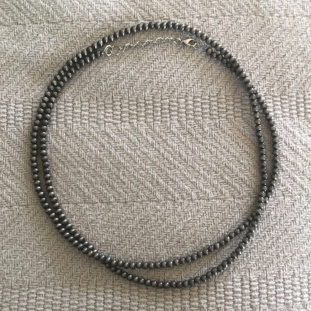 16 inch 4mm Navajo Pearl Necklace